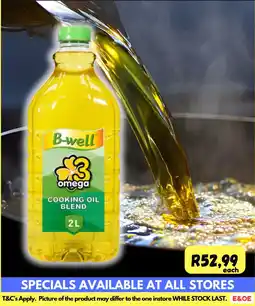 Die Visfabriek B-well omega COOKING OIL BLEND offer