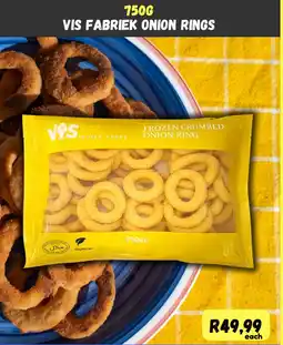 Die Visfabriek Vis Fabriek Onion Rings offer