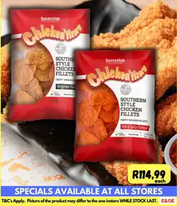 Die Visfabriek Sovereign Chicken'tizers Southern Style Chicken Fillets offer