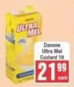 Frontline Danone Ultra Mel Custard offer