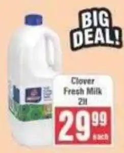 Frontline Clover Fresh Milk offer