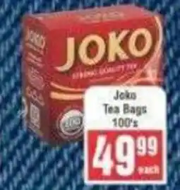 Frontline Joko Tea Bags offer