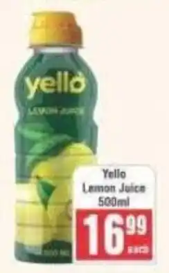 Frontline Yello Lemon Juice offer