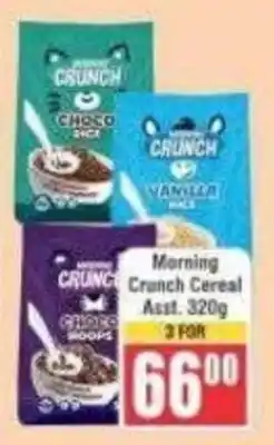 Frontline Morning Crunch Cereal Assorted offer