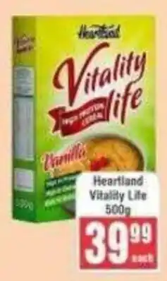 Frontline Heartland Vitality Life offer