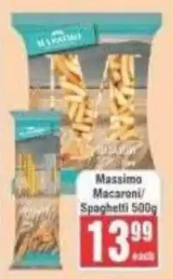 Frontline Massimo Macaroni/Spaghetti offer