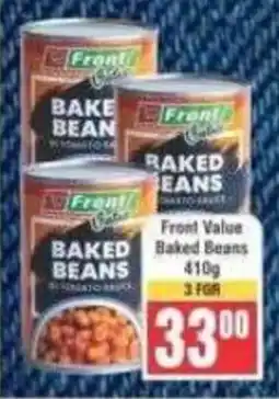 Frontline Front! Baked Beans offer