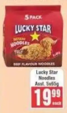 Frontline Lucky Star Noodles offer
