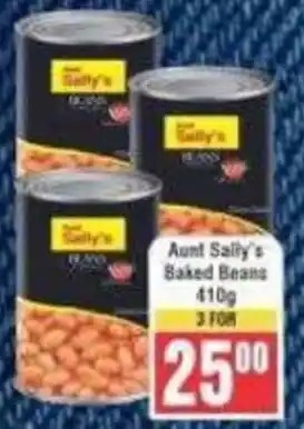 Frontline Aunt Sally's Baked Beans offer