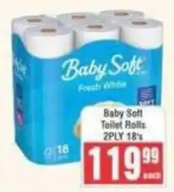 Frontline Baby Soft Toilet Rolls offer