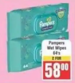 Frontline Pampers Wet Wipes offer