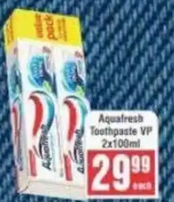 Frontline Aquafresh Toothpaste VP offer