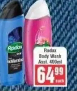 Frontline Radox Body Wash Assorted offer