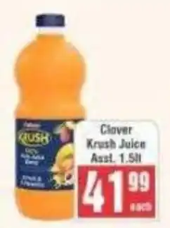 Frontline Clover Krush Juice offer