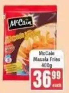 Frontline McCain Masala Fries offer