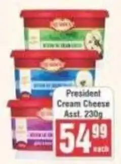 Frontline President Cream Cheese Assorted offer