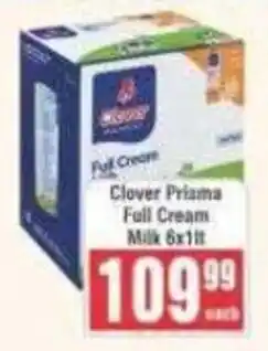 Frontline Clover Prisma Full Cream Milk offer