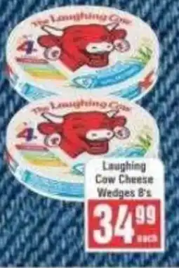 Frontline Laughing Cow Cheese Wedges 8's offer
