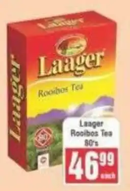 Frontline Laager Rooibos Tea offer