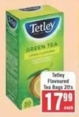 Frontline Tetley Green Tea offer