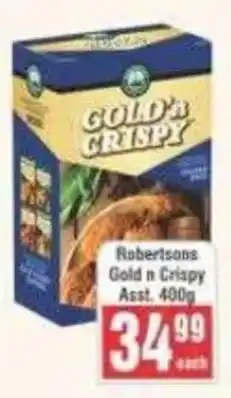 Frontline Robertsons Gold n Crispy Assorted offer