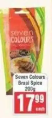 Frontline Seven Colours Braai Spice offer
