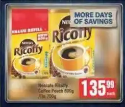 Frontline Nescafe Ricoffy Coffee Pouch offer