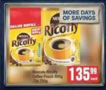 Frontline Nescafe Ricoffy Coffee Pouch offer