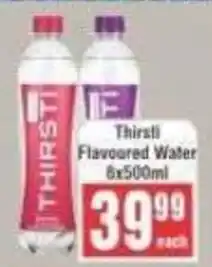 Frontline Thirsti Flavoured Water offer