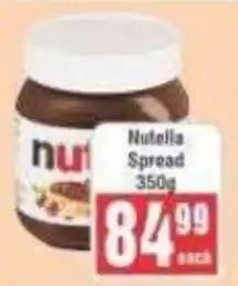 Frontline Nutella Spread offer