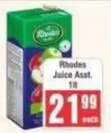 Frontline Rhodes Juice Assorted offer
