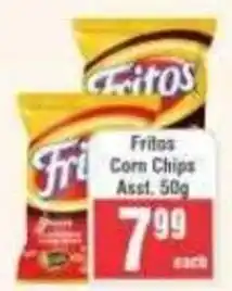 Frontline Fritos Corn Chips Assorted offer