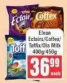 Frontline Elvan Eclairs/Coffex/Toffix/Ola Milk offer