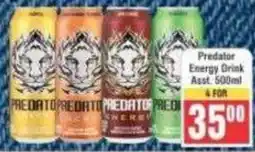 Frontline Predator Energy Drink Assorted offer
