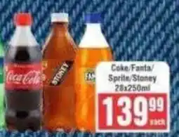 Frontline Coke/Fanta/Sprite/Stoney offer