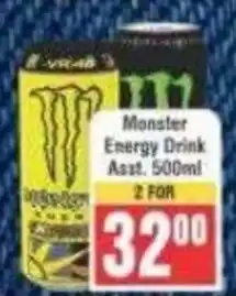 Frontline Monster Energy Drink Assorted offer