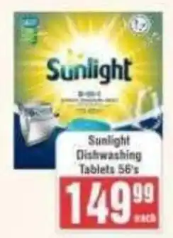 Frontline Sunlight Dishwashing Tablets offer