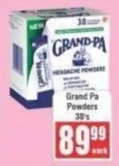 Frontline Grand Pa Powders offer