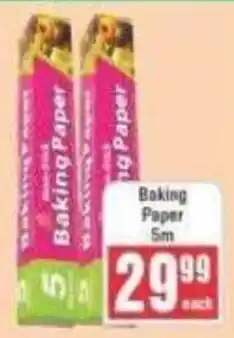 Frontline Baking Paper offer