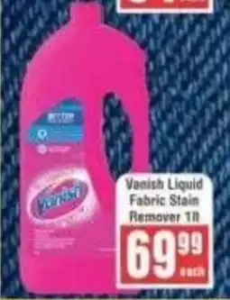 Frontline Vanish Liquid Fabric Stain Remover offer