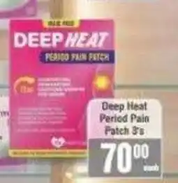 Frontline Deep Heat Period Pain Patch offer