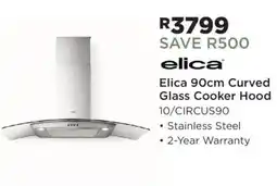 House & Home Elica 90cm Curved Glass Cooker Hood offer