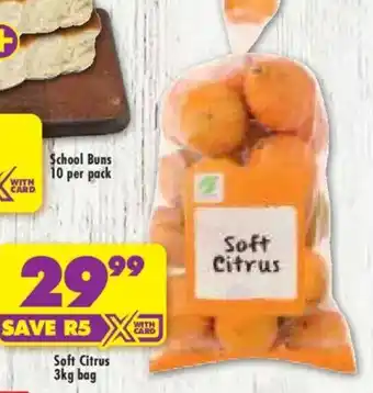 Shoprite Soft Citrus offer