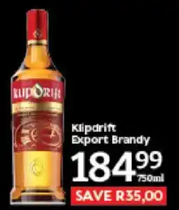 Oxford Freshmarket Klipdrift Export Brandy offer