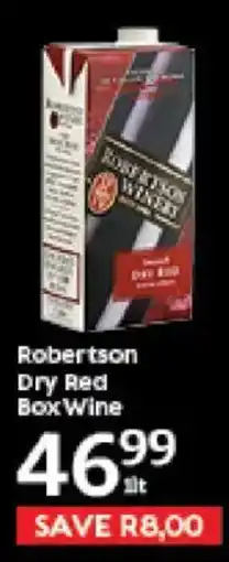 Oxford Freshmarket Robertson Dry Red BoxWine offer