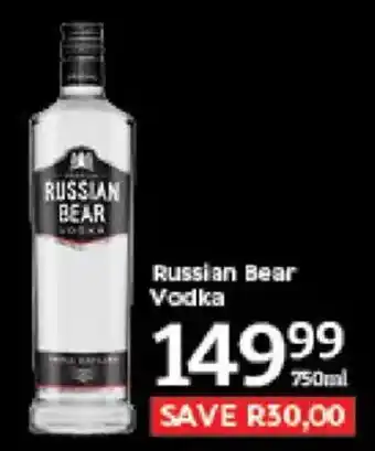 Oxford Freshmarket Russian Bear Vodka offer