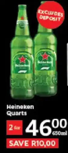 Oxford Freshmarket Heineken Quarts offer