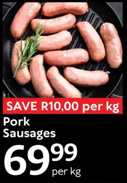 Oxford Freshmarket Pork Sausages offer