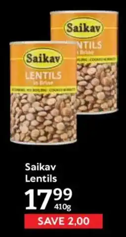 Oxford Freshmarket Saikav Lentils offer