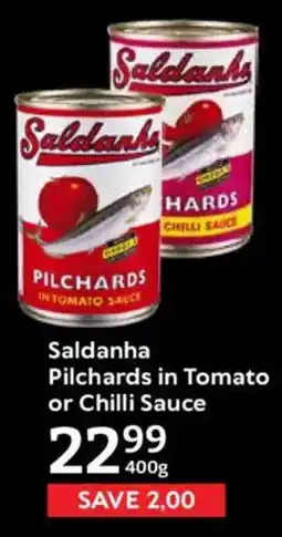 Oxford Freshmarket Saldanha Pilchards in Tomato or Chilli Sauce offer